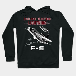 English Electric Lightning F-6 British Vintage Fighter Jet Hoodie